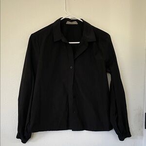 Everlane Black Casual Button Down Shirt